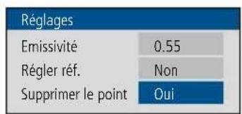 Laserliner ThermoXplorer Pro - Supprimer le point - 1