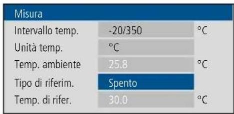 Laserliner ThermoXplorer Pro - Impostazione della temperatura di riferimento - 1