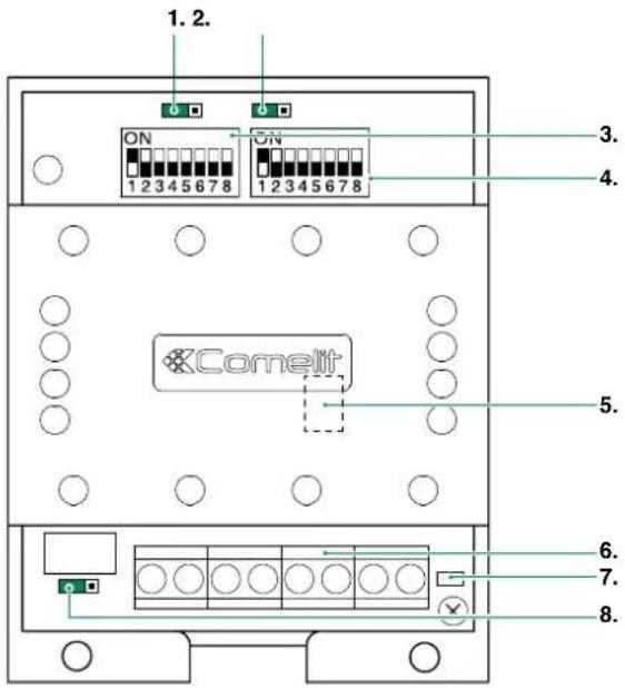 COMELIT HFX7000M - INTERFACETVART.1257 - 1