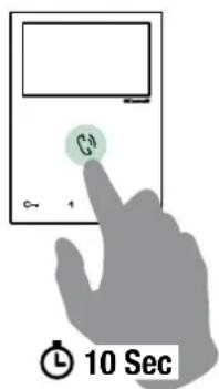 COMELIT HFX7000M - ACTIVATION / DÉSACTIVATION DU MODE RÉPONSE AUTOMATIQUE - 1