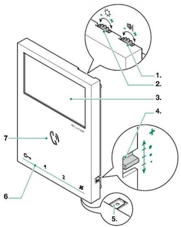 COMELIT HFX7000M - POSTE EXTÉRIEUR EX-DSM - 7