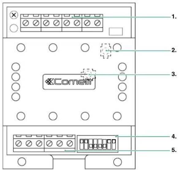 COMELIT HFX7000M - CCTV CAMERA INTERFACE ART. 1409 - 1