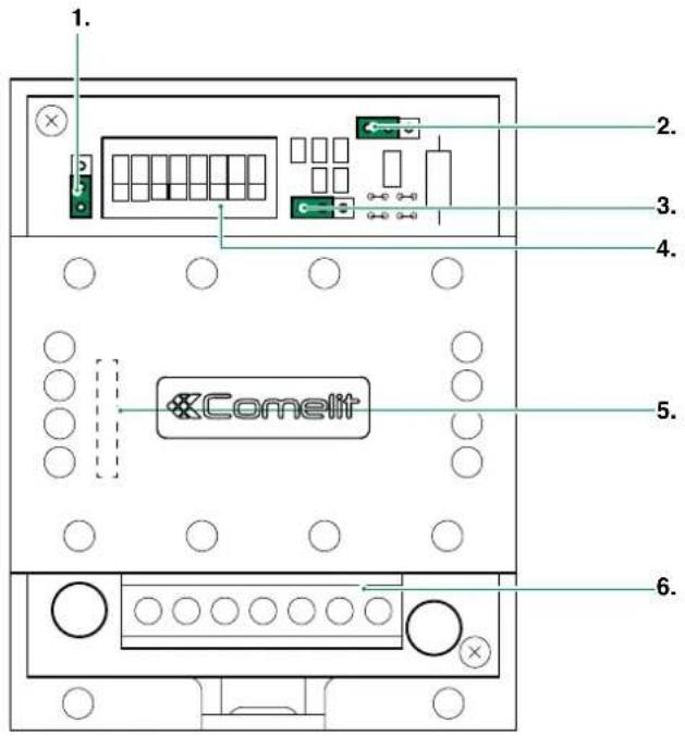 COMELIT HFX7000M - MODULE DU RELAIS DE L'ACTIONNEUR ART. 1256 - 1