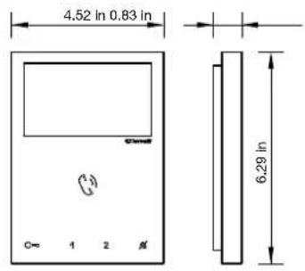 COMELIT HFX7000M - POSTE EXTÉRIEUR EX-DSM - 6