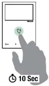 COMELIT HFX7000M - ACTIVATION / DEACTIVATION AUTOMATIC ANSWER MODE - 1