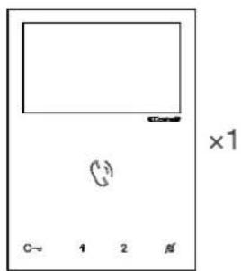 COMELIT HFX7000M - Contenu du colis - 6