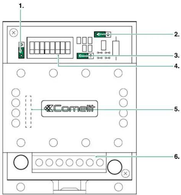 COMELIT HFX7000M - ACTUATOR RELAY MODULE ART. 1256 - 1