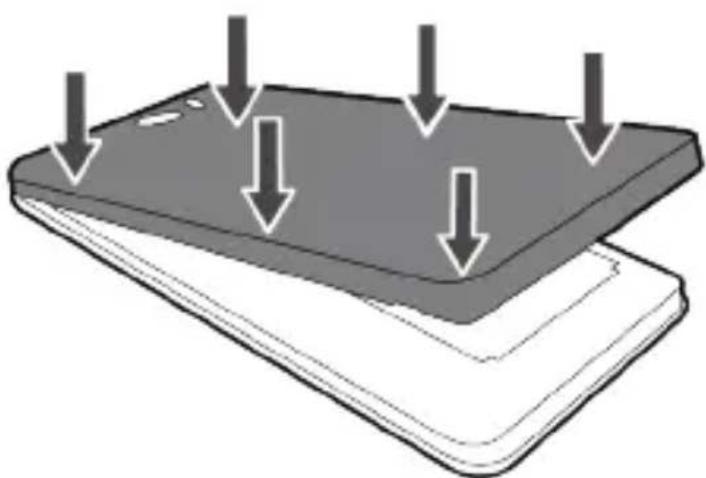 Vodafone Huawei Y5II - Installer de micro-SIM-kaarten Plaats de microSD-kaart (optioneel) - 3