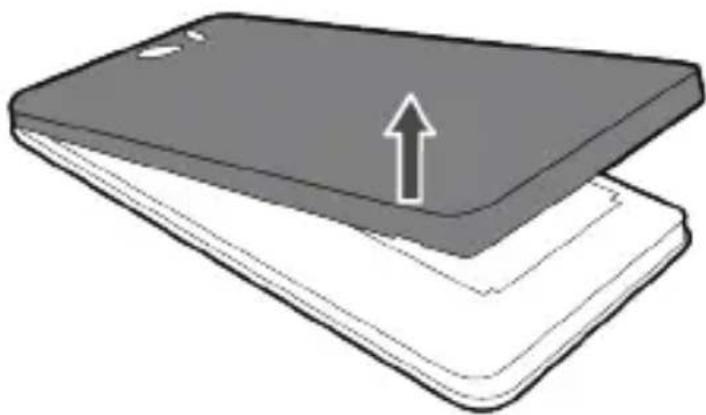 Vodafone Huawei Y5II - Offnen Sie die Akkuabdeckung - 1