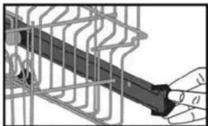 INVENTUM VVW7020 - RéGLAGE DE LA HAUTEUR DU PANIER SUPÉRIEUR - 1