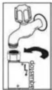 INVENTUM VVW7020 - ANSCHLUSS AN WASSERHAHN UND - ABLAUF - 1