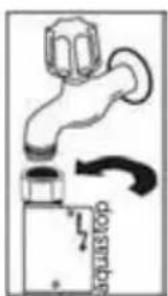 INVENTUM VVW7020 - RACCORDEMENT SUR LE ROBINET ET L'EVACUATION D'EAU - 1