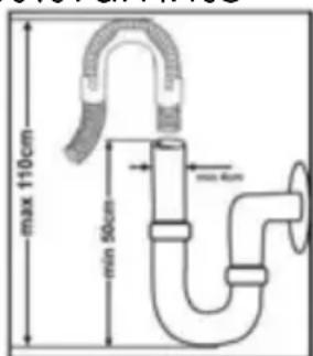 INVENTUM VVW7020 - CONNECTING TO THE WATER TAP AND DRAINAGE - 5