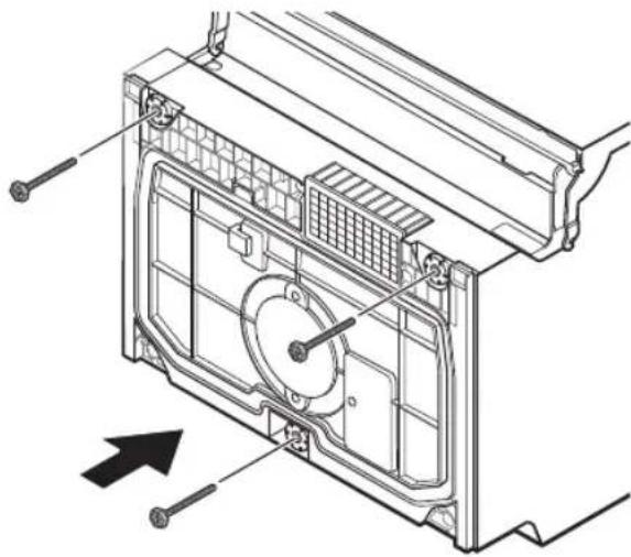 SAMSUNG DW60M6040FW - KROK 6. POZIOMOWANIE ZMYWARKI - 3