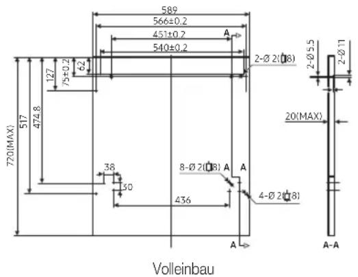 SAMSUNG DW60M6040FW - SCHRITT 3 VORBEREITEN DER TÜRVERKLEIDUNG (BEI VOLL- ODER TEILEINBAU DER SPÜLMASCHINE) - 1