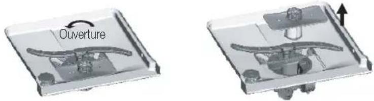 SAMSUNG DW60M6040FW - Filtre assemblé - 1