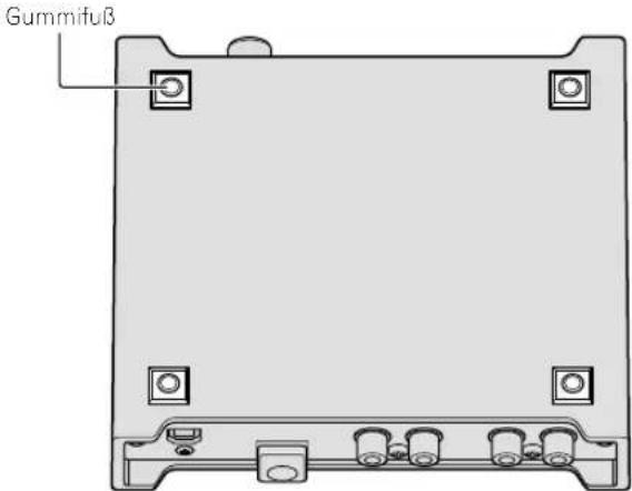 PIONEER Interface 2 - So bringen Sie die Gummifübe an - 1