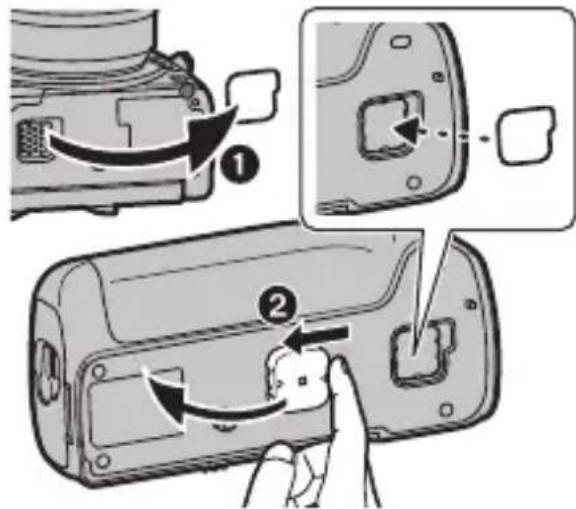 PANASONIC Lumix DMWBGGH5 - 安裝到數位相機上及取下 - 1