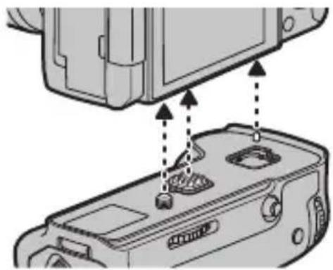 PANASONIC Lumix DMWBGGH5 - Mounting on and removing from the digital camera - 2