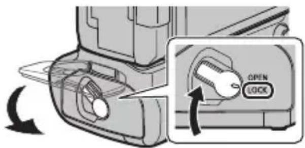PANASONIC Lumix DMWBGGH5 - Einlagen/Entfernen des Akkus - 3