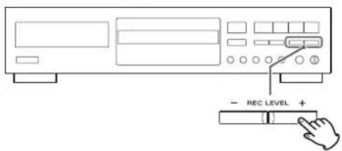 TEAC CDRW890MKII - Si esnecessary,ajuste el nivel de grabacionmediante los botonesRECLEVEL. - 1