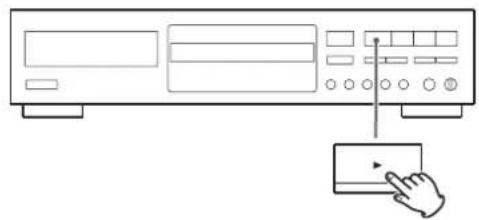 TEAC CDRW890MKII - Press the PLAY (▶) button to start playback. - 1