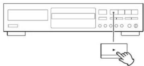 TEAC CDRW890MKII - Press the Play (▶) button to start erasing. - 1