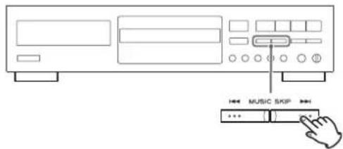TEAC CDRW890MKII - To skip to the next or previous track - 1