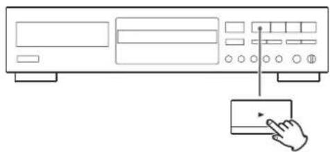 TEAC CDRW890MKII - Press the Play (▶) or the Pause (II) button to start recording. - 1