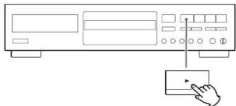 TEAC CDRW890MKII - Pulse el botón de Reproducción (▶) para iniciar el bomrado. - 1