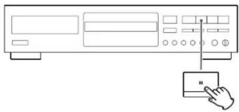 TEAC CDRW890MKII - Pourmettre enpause l'enregistrement - 1