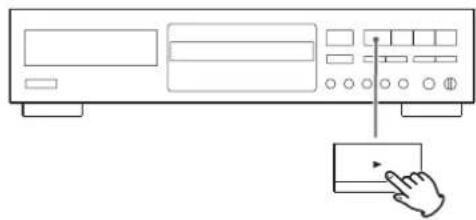 TEAC CDRW890MKII - Appuyez sur la touche Lecture (▶) pour lancer l'effacement. - 1
