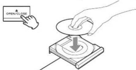 TEAC CDRW890MKII - Chargez un CD-R ou CD-RW enregistrable dans l'appareil. - 1