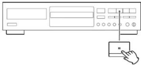 TEAC CDRW890MKII - To pause recording - 1