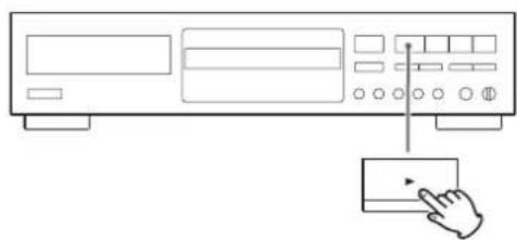 TEAC CDRW890MKII - Pulse el botón de Reproducción (▶) para iniciar el bomrado. - 1
