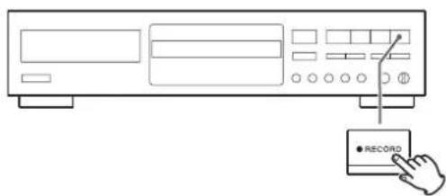 TEAC CDRW890MKII - Pour écouter le signal entrant - 1