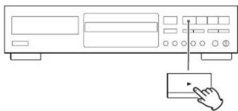 TEAC CDRW890MKII - Pulse el botón de Reproducción (▶) para iniciar el bomrado. - 1