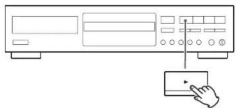 TEAC CDRW890MKII - Pulse el botón PLAY (▶) para,iniciar la reproducción. - 1