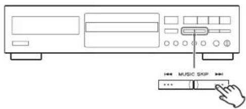 TEAC CDRW890MKII - Para efectuar la búsqueda de una parte de una pista - 1