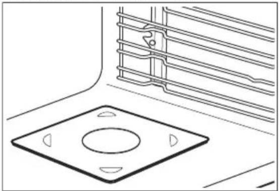 ELECTROLUX EB4GL90KSP - Piatto inferiore in vetro del microonde: - 1