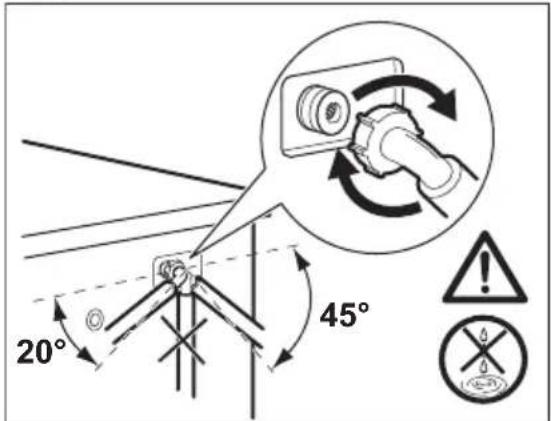 AEG LP5482 - Nettoyage du tuyau d'arrivée d'eau et du filtr de la vanne - 4