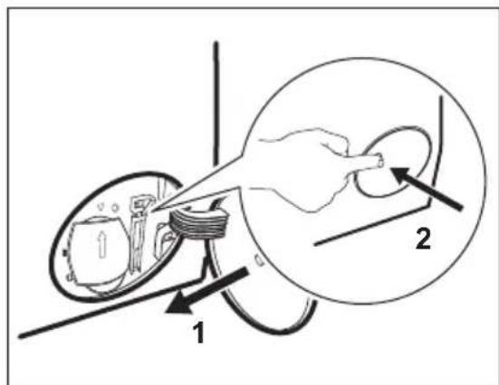 AEG LP5482 - Procedere come segue per effettuare la pulizia della pompa: - 8