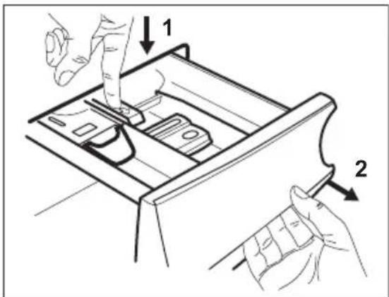 AEG LP5482 - Nettoyage du distributeur de produit de lavage - 1