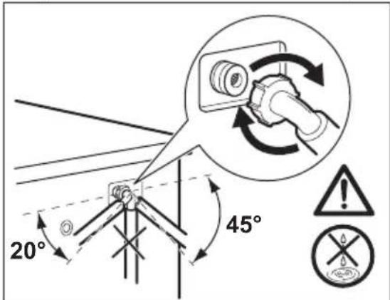 AEG LP5482 - Pulizia del tubo di carico e del filtrro della valvola - 4