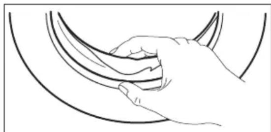 AEG LP5482 - Guarnizione dell'oblo - 1