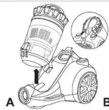 BESTRON AMC1000S - PULIZIA E MANUTENZIONE - Pulizia o sostituzione del filtrò - 1