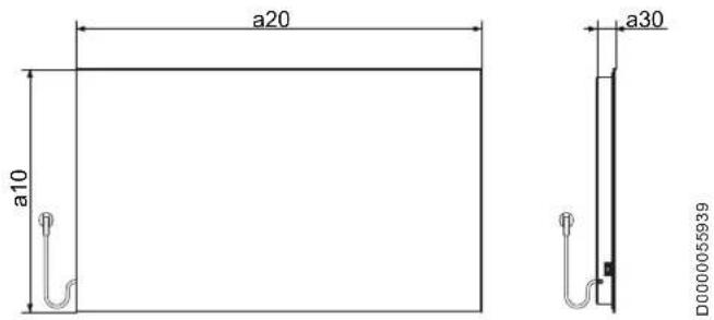 AEG GH 500 W - Dimensions and connections - 1