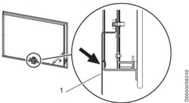 AEG GH 500 W - Fitting the retaining bracket - 1