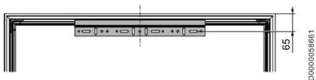 AEG GH 500 W - Montage van de wandconsole - 3