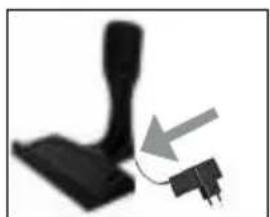 INVENTUM STS625R - ASSEMBLING THE CHARGING STAND AND ADAPTOR - 1